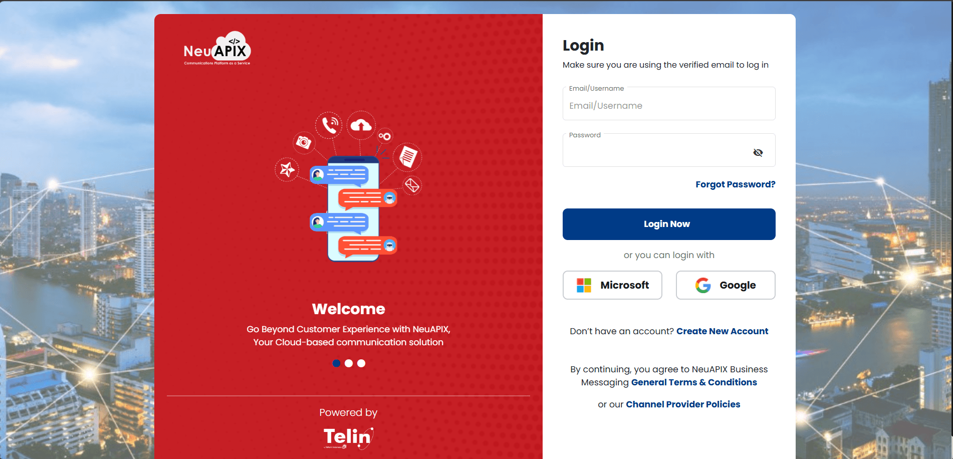 Telin Enterprise Portal